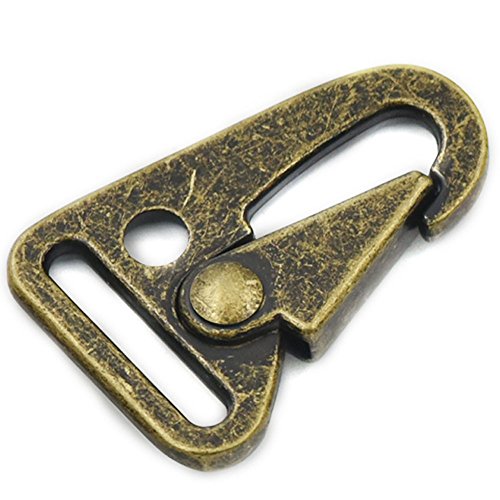 5 PCS 2,5 cm 25 mm Sling Clips Spring Gate Snap Bursitis Haken Gurtband Dee Ringe schwarz nickel Bronze Schnallen, metall, bronze, 25 mm 5 PCS 2,5 cm 25 mm Sling Clips Spring Gate Snap Bursitis Haken Gurtband Dee Ringe schwarz nickel Bronze Schnallen, metall, bronze, 25 mm von fujiyuan
