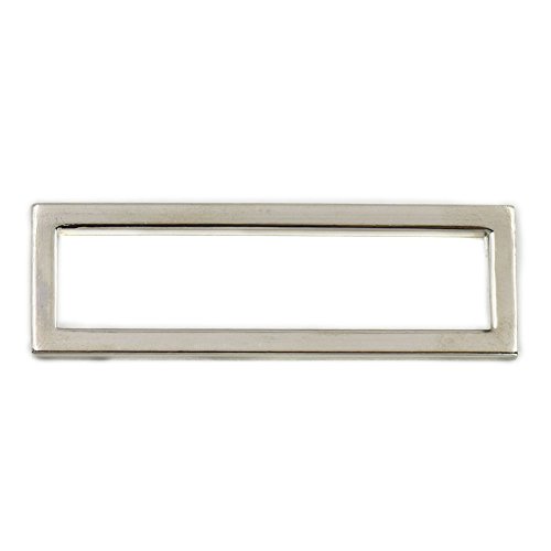 Fujiyuan Metall-Ringe, Gurtband, Schnallen, Nickel, 50 mm, 25 Stück Fujiyuan Metall-Ringe, Gurtband, Schnallen, Nickel, 50 mm, 25 Stück von fujiyuan