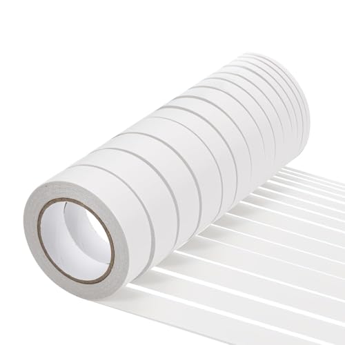 14 Rollen doppelseitiges Klebeband für Bastelarbeiten, Scrapbooking, verschiedene Größen für Kunst, Fotografie, Geschenkboxen, Kartenherstellung, Papierhalter, Papierhalter, Bastelbedarf, von fulasiteu