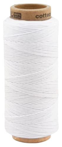 100 Meter Baumwollkordel 1,0 mm, Kordel Schnur Baumwolle Bindfaden Bäckergarn Geschenkband 0001 - Weiß 100 Meter Baumwollkordel 1,0 mm, Kordel Schnur Baumwolle Bindfaden Bäckergarn Geschenkband 0001 - Weiß von fuwi