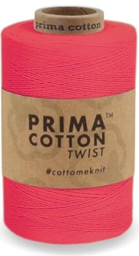 1000 Meter Baumwollgarn 0,8 mm von fuwi zum Stricken, Häkeln, Weben, Farbe: Bubblegum 1000 Meter Baumwollgarn 0,8 mm von fuwi zum Stricken, Häkeln, Weben, Farbe: Bubblegum von fuwi