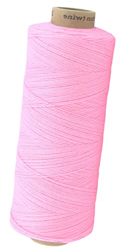 Baumwollkordel Twine, 650 Meter, Hellrosa, 1mm Baumwollkordel Twine, 650 Meter, Hellrosa, 1mm von fuwi