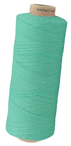 Baumwollkordel Twine, 650 Meter, Mintgrün, 1mm von fuwi