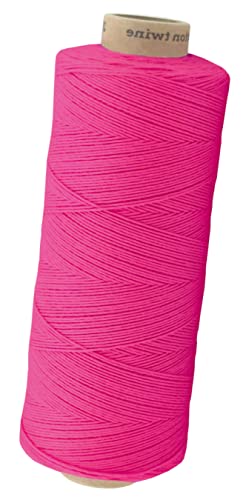 Baumwollkordel Twine, 650 Meter, Pink, 1mm Baumwollkordel Twine, 650 Meter, Pink, 1mm von fuwi