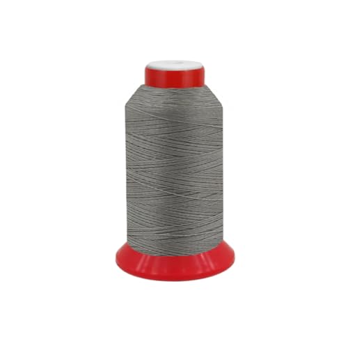 HT Jeansgarn/Nähgarn der Stärke 40, 24 Farben, 800 Meter, Farbe: 0063 - Aluminium Grau von fuwi