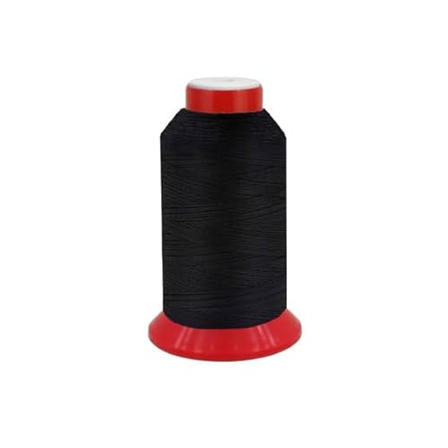 HT Jeansgarn/Nähgarn der Stärke 40, 2400 Meter, Farbe: 9999 - Schwarz HT Jeansgarn/Nähgarn der Stärke 40, 2400 Meter, Farbe: 9999 - Schwarz von fuwi