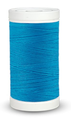 Ledergarn-Sattlergarn-Jeansgarn J20 Nähgarn Stärke 20, ca. 100 Meter (0052 - Pazifikblau) von fuwi