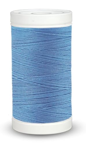 Ledergarn-Sattlergarn-Jeansgarn J20 Nähgarn Stärke 20, ca. 100 Meter (0053 - Schmetterlingsblau) von fuwi
