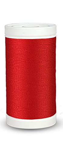 Nähgarn Nr. 120 in 80 Farben, 500 m, Overlockgarn 0017 - Rot von fuwi