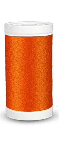 Nähgarn Nr. 120 in 80 Farben, 500 m, Overlockgarn 0023 - Orange von fuwi