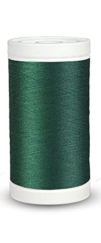 Nähgarn Nr. 120 in 80 Farben, 500 m, Overlockgarn 0048 - dunkles Grün von fuwi