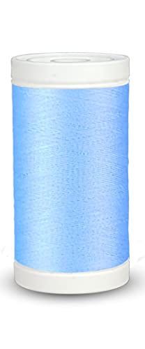 Nähgarn Nr. 120 in 80 Farben, 500 m, Overlockgarn 0261 - Hellblau von fuwi