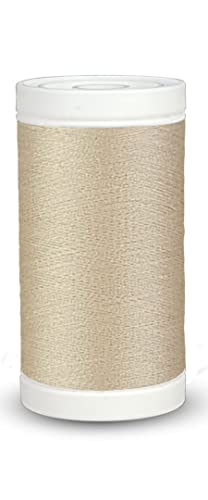Nähgarn Nr. 120 in 80 Farben, 500 m, Overlockgarn 0424 - dunkles Beige von fuwi