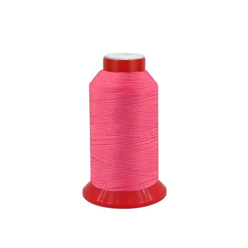 fuwi HT-Garn Nr. 10, extra starkes komprimiertes Nähgarn aus Polyester, UV-beständig, Nähmaschinengarn, extra reißfest (0009 - Puderrosa, 240 Meter) von fuwi