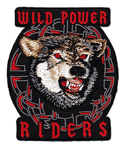 Aufnäher Patch "Wild Power Riders" Biker MC Patches Aufbügler Race von fvlmre