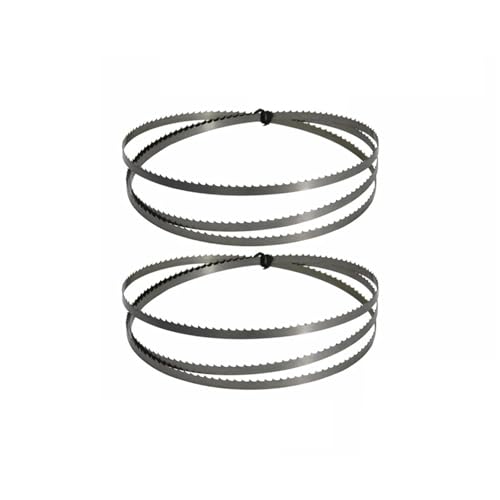Bandsäge, Sägeblatt, Metallbandsäge, 10 TPI Bandsägeblätter, 55 x 1/4 Zoll Bandsägeblatt for die Holzbearbeitung, Carbon-Bandsägeblatt for 14255 BS250 RSBS8 SM1303 2 Stück Bandsäge, Sägeblatt, Metallbandsäge, 10 TPI Bandsägeblätter, 55 x 1/4 Zoll Bandsägeblatt for die Holzbearbeitung, Carbon-Bandsägeblatt for 14255 BS250 RSBS8 SM1303 2 Stück von fwqnvSI