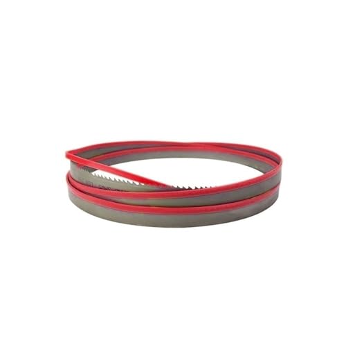 Bandsäge, Sägeblatt, Metallbandsäge, Bandsägeblätter 6TPI 13 mm Bi-Metall, mehrere Längen x 1/2 Zoll M42 Bandsägeblatt, Bandsägeblatt for Schneiden von Hartholz, Aluminium, Metall(2160mm) von fwqnvSI