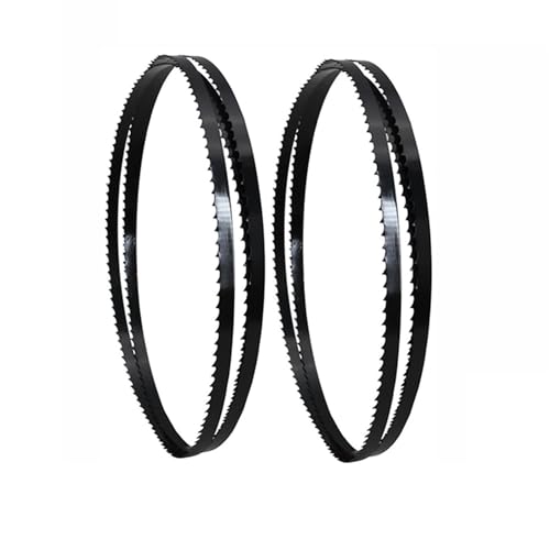 Bandsäge, Sägeblatt, Metallbandsäge, TPI 10 Holzschnitt-Bandsägeblätter, 62 x 1/4 Zoll tragbares Bandsägeblatt, Bandsägeblatt for BS900V W1878 3104 BS904G 2 Stück Bandsäge, Sägeblatt, Metallbandsäge, TPI 10 Holzschnitt-Bandsägeblätter, 62 x 1/4 Zoll tragbares Bandsägeblatt, Bandsägeblatt for BS900V W1878 3104 BS904G 2 Stück von fwqnvSI