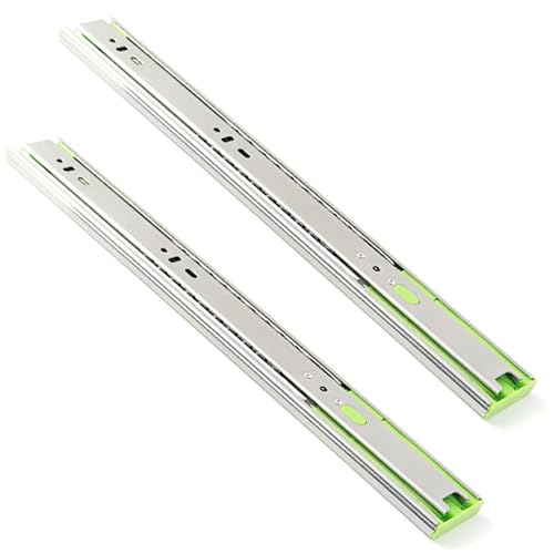 fwqnvSI Schubladenführung, Schubladenschienen, Schubladenführungen, Soft-Close-Hochleistungs-Schubladenführungen, Vollauszug-Schubladenführungen for Schränke (14 Zoll/35 cm)(10inch/25cm) von fwqnvSI