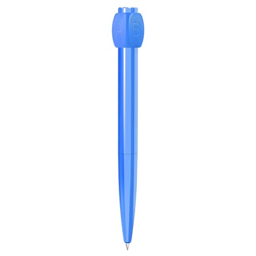 fxwtich Schreibstift, Kugelschreiber, Abcd-Rotation, Antwort-Gelstift mit geräuschlosem Lagerdesign, lindert Ängste, neuartiges Design, Schulbedarf Blau fxwtich Schreibstift, Kugelschreiber, Abcd-Rotation, Antwort-Gelstift mit geräuschlosem Lagerdesign, lindert Ängste, neuartiges Design, Schulbedarf Blau von fxwtich