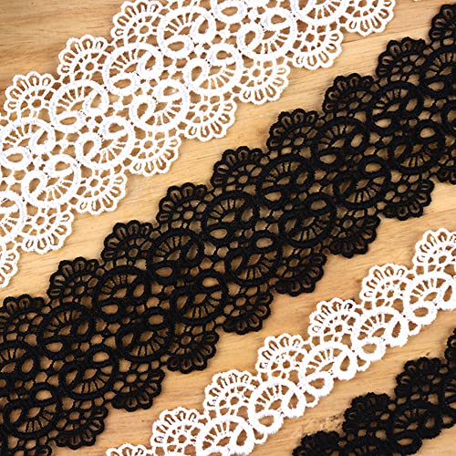 Spitzenband, 4,5 yard, Spitzenborte, Bandbesatz, Stoff, bestickte Applikation, Nähen, Handwerk, Hochzeit, Brautkleid, Partydekoration, Kleidung, DIY Spitzenband, 4,5 yard, Spitzenborte, Bandbesatz, Stoff, bestickte Applikation, Nähen, Handwerk, Hochzeit, Brautkleid, Partydekoration, Kleidung, DIY von gadenfer