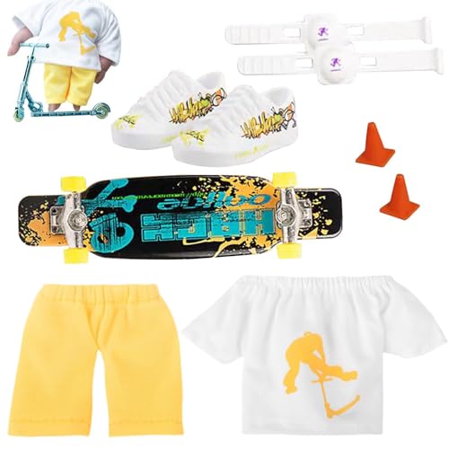 gafdu Finger-Skateboards für Kinder, Finger-Skateboards für Kinder - Skateboard Fingerboards Fingerspielzeug, Geschenke für Kinder Kinder Finger Skater für Teenager Erwachsene Party Favor gafdu Finger-Skateboards für Kinder, Finger-Skateboards für Kinder - Skateboard Fingerboards Fingerspielzeug, Geschenke für Kinder Kinder Finger Skater für Teenager Erwachsene Party Favor von gafdu