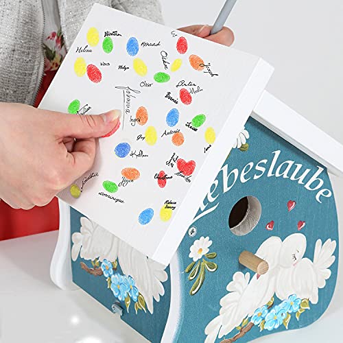 galleryy.net Gästebuch zur Hochzeit - Vogelhaus Liebeslaube Blau - Hochzeitsgeschenk & Geldgeschenk galleryy.net Gästebuch zur Hochzeit - Vogelhaus Liebeslaube Blau - Hochzeitsgeschenk & Geldgeschenk von galleryy.net