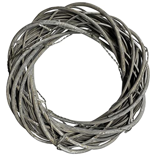 Weihnachtsdeko Weihnachtskranz Weidenkranz 30cm in grau, mit 20 LED warmweiss, Batteriebetrieb Weihnachtsdeko Weihnachtskranz Weidenkranz 30cm in grau, mit 20 LED warmweiss, Batteriebetrieb von gartenmoebel-einkauf