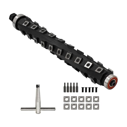 Passend für Dewalt DW735 Hobel-Spezialspiralschneiderkopf, 33 cm 40 Reihen mit Lager vorinstalliert, inklusive 10 Ersatzklingen Passend für Dewalt DW735 Hobel-Spezialspiralschneiderkopf, 33 cm 40 Reihen mit Lager vorinstalliert, inklusive 10 Ersatzklingen von gaveming