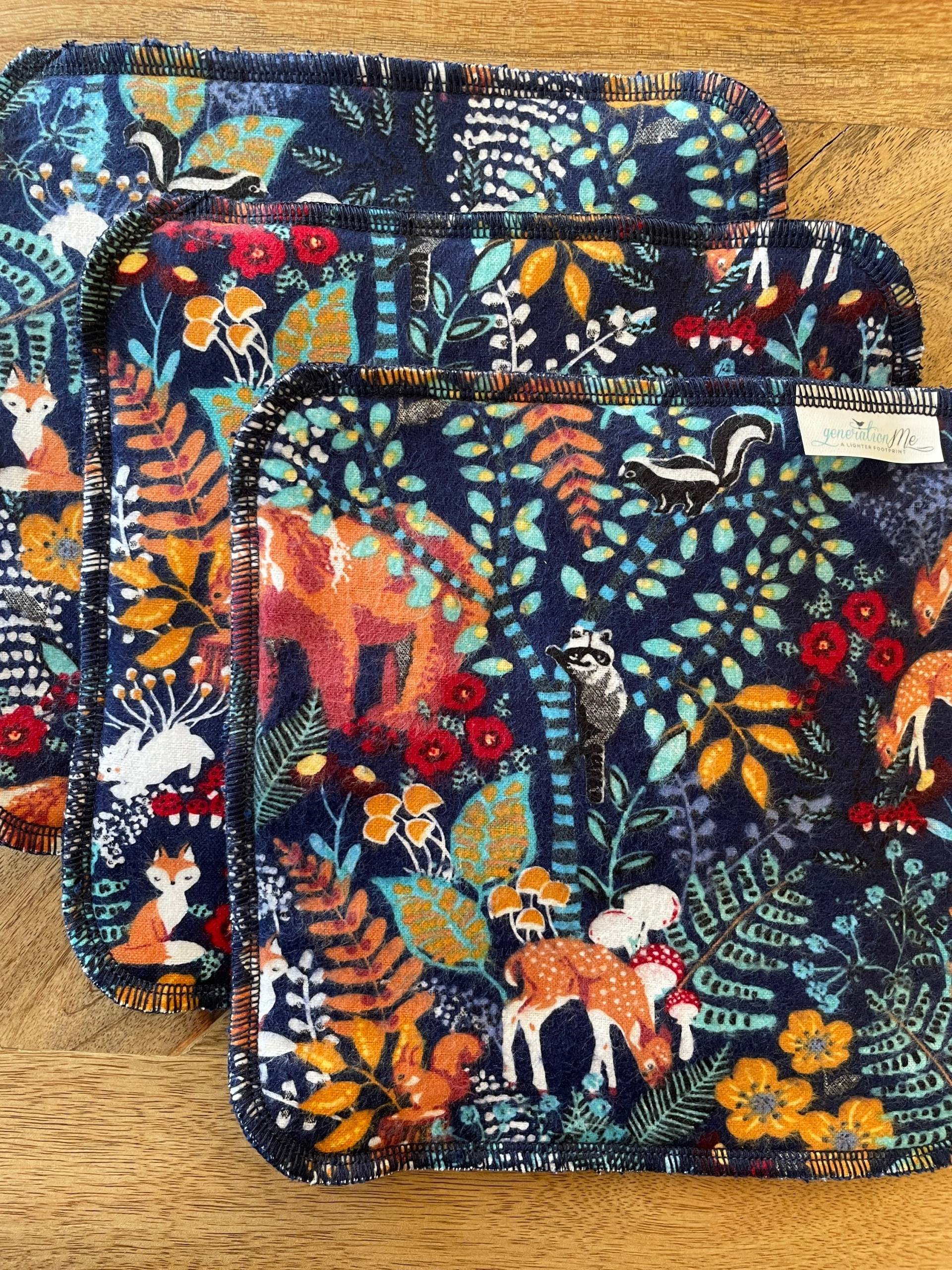Herbstfarben Waschlappen, Küchen Oder Badezimmer Waldtiere, Blau Badezimmer, Bären Geschenk, Wildlife, Fuchs Liebhaber Herbstfarben Waschlappen, Küchen Oder Badezimmer Waldtiere, Blau Badezimmer, Bären Geschenk, Wildlife, Fuchs Liebhaber von generationMe