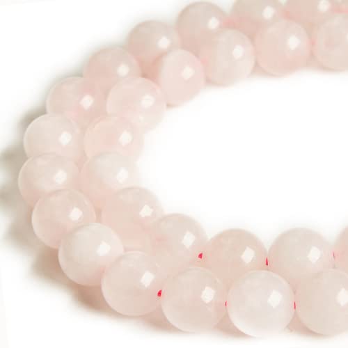 100 Stück 6 mm Rosenquarzperlen, natürliche Edelsteinperlen, runde lose Perlen zum Basteln und zur Schmuckherstellung 100 Stück 6 mm Rosenquarzperlen, natürliche Edelsteinperlen, runde lose Perlen zum Basteln und zur Schmuckherstellung von generic