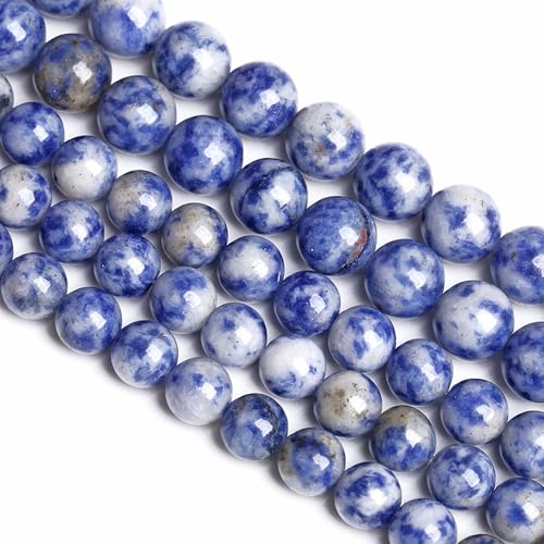 10MM 36PCS Sodalith Naturstein Spacer Lose Perlen für Schmuck Machen DIY Armband 10MM 36PCS Sodalith Naturstein Spacer Lose Perlen für Schmuck Machen DIY Armband von generic