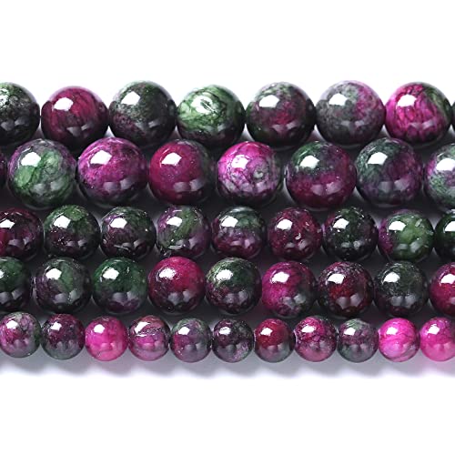 12 mm, 32 Stück, mehrere Jade-Steinperlen, lose Abstandshalter, für die Schmuckherstellung, DIY-Armband, Halskette (189,00 kw) von generic