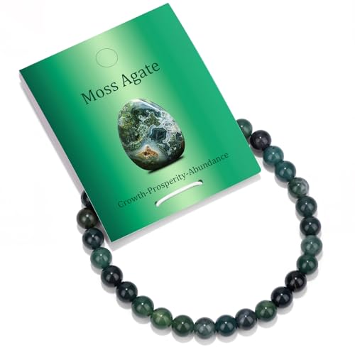 4 mm, 6 mm, 8 mm, Heilkristall-Armbänder für Frauen und Männer, Naturstein-Perlen-Stretch-Armband, Edelstein, Reiki, spiritueller Schmuck, Geschenke 4 mm, 6 mm, 8 mm, Heilkristall-Armbänder für Frauen und Männer, Naturstein-Perlen-Stretch-Armband, Edelstein, Reiki, spiritueller Schmuck, Geschenke von generic