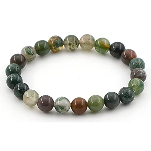 8 mm natürliche Edelsteine, runde Perlen, Energiekraft, Kristall, Chakra, Reiki-Heilung, elastisches Stretch-Armband, 17,8 cm, Unisex 8 mm natürliche Edelsteine, runde Perlen, Energiekraft, Kristall, Chakra, Reiki-Heilung, elastisches Stretch-Armband, 17,8 cm, Unisex von generic