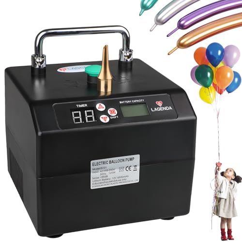 Elektroballonluftpumpe, 120 -wochen -Ballon -füllmaschine Mit Timer Und Quantitative Funktion, Düsenballon -inflator -ballonpumpe, Ballongebläsermaschine Für Partys, Hochzeiten, Ereignisse von generic