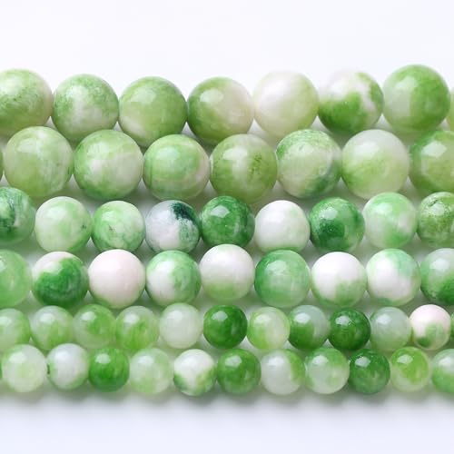 Grüne Jade-Steinperlen zur Schmuckherstellung, DIY-Armband, Halskette, Schmuckherstellung, 1 Strang, 39,4 cm, 31 Stück, 12 mm Grüne Jade-Steinperlen zur Schmuckherstellung, DIY-Armband, Halskette, Schmuckherstellung, 1 Strang, 39,4 cm, 31 Stück, 12 mm von generic