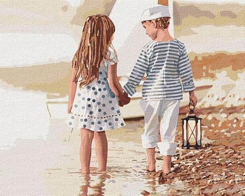 IDEYKA Malen nach Zahlen Freundschaft 40x50 mit Holzrahmen Komplettset Feiertagsgeschenke DIY Acrylmalerei IDEYKA Malen nach Zahlen Freundschaft 40x50 mit Holzrahmen Komplettset Feiertagsgeschenke DIY Acrylmalerei von generic