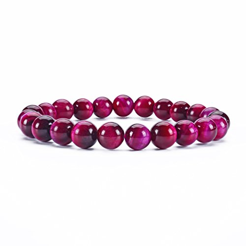 Kollektion – Kleine, Mittlere und Große Größen – Edelsteinperlenarmbänder für Damen und Herren – 8 mm runde Perlen Kollektion – Kleine, Mittlere und Große Größen – Edelsteinperlenarmbänder für Damen und Herren – 8 mm runde Perlen von generic