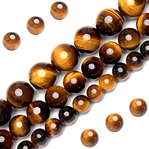 Natürliche klassische Tigerauge-Perlen, Edelstein der Güteklasse AAA, runde lose Perlen, 8 mm, 100 Stück, Bulk-Lot-Optionen, Halbedelsteinperlen zur Schmuckherstellung Natürliche klassische Tigerauge-Perlen, Edelstein der Güteklasse AAA, runde lose Perlen, 8 mm, 100 Stück, Bulk-Lot-Optionen, Halbedelsteinperlen zur Schmuckherstellung von generic