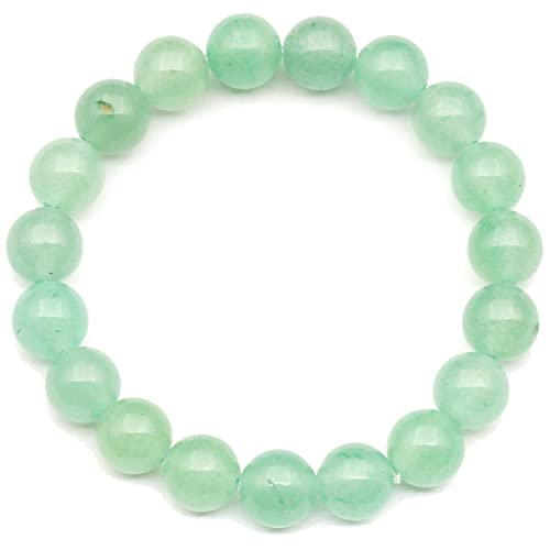 Natürliches grünes Aventurin-Perlenarmband, echter Kristall, Waage, Edelstein elastisch, 8 mm Perlen, Modeschmuck, Heilung Natürliches grünes Aventurin-Perlenarmband, echter Kristall, Waage, Edelstein elastisch, 8 mm Perlen, Modeschmuck, Heilung von generic