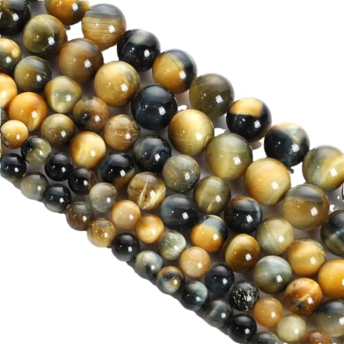 Natursteinperlen, lose Abstandsperlen zur Herstellung von Armbändern, Schmuck, DIY-Zubehör, Auswahlgröße 4/6/8/10/12 mm O 6 mm - ca. 62 Stück Natursteinperlen, lose Abstandsperlen zur Herstellung von Armbändern, Schmuck, DIY-Zubehör, Auswahlgröße 4/6/8/10/12 mm O 6 mm - ca. 62 Stück von generic
