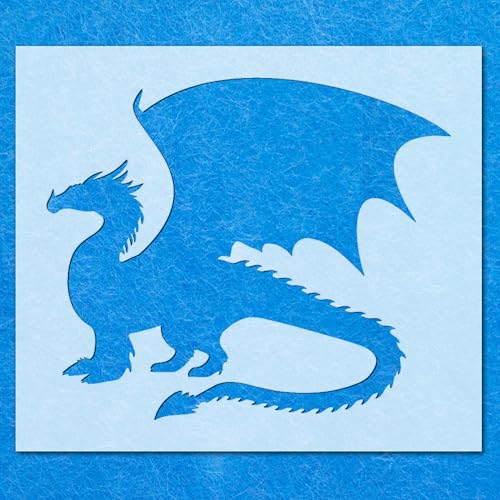 Schablone Drache Mylar Malerei Wandkunst 2 Handwerk Airbrush von generic