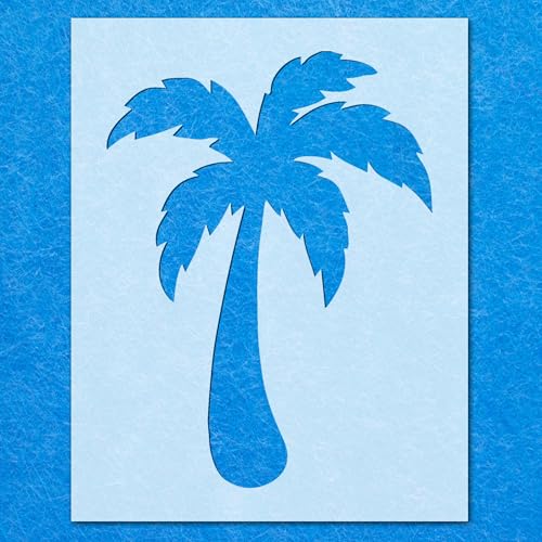 Schablone Palme exotische Pflanze Mylar Malerei Wandkunst Handwerk Airbrush Schablone Palme exotische Pflanze Mylar Malerei Wandkunst Handwerk Airbrush von generic