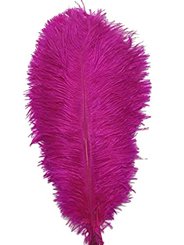 Straußenfedern, 16–18 Zoll, für Hochzeitstafeln, Heimdekoration, 15 Stück (Rose) von generic