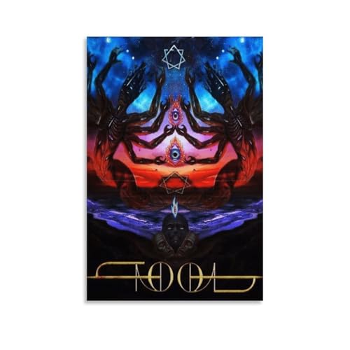 Tool Band Poster Dekorative Malerei Leinwand Wandkunst Wohnzimmer Poster Schlafzimmer Malerei,Wandkunst Bilddruck Moderne Familienzimmer Dekor 08x12inch(20x30cm) von generic