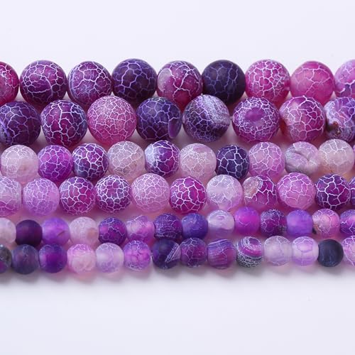 Verwitterter Achatstein, Edelstein, runde Kristall-Energie-Jade-Perlen in gemischten Farben für die Schmuckherstellung, DIY-Armband, Halskette, 1 Strang, 39,4 cm, 4 mm Verwitterter Achatstein, Edelstein, runde Kristall-Energie-Jade-Perlen in gemischten Farben für die Schmuckherstellung, DIY-Armband, Halskette, 1 Strang, 39,4 cm, 4 mm von generic