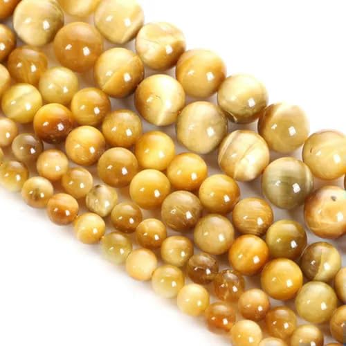 Wählen Sie 4/6/8/10/12 mm natürliche mehrfarbige Tigerauge-lose Perlen zur Schmuckherstellung – Gold AAA – 8 mm Wählen Sie 4/6/8/10/12 mm natürliche mehrfarbige Tigerauge-lose Perlen zur Schmuckherstellung – Gold AAA – 8 mm von generic