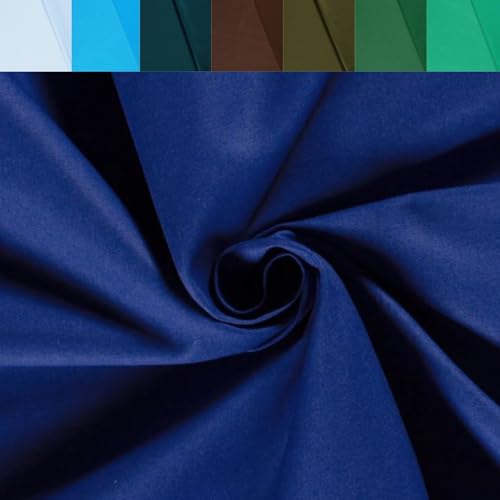 Baumwolle Köper Stoff Meterware uni - robuster Twillstoff, stabiler Hosenstoff, Taschenstoff einfarbig, Trenchcoat *Ab 50 cm, Farbe: 005 blau Baumwolle Köper Stoff Meterware uni - robuster Twillstoff, stabiler Hosenstoff, Taschenstoff einfarbig, Trenchcoat *Ab 50 cm, Farbe: 005 blau von generisch