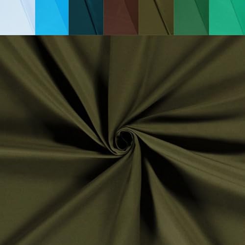 Baumwolle Köper Stoff Meterware uni - robuster Twillstoff, stabiler Hosenstoff, Taschenstoff einfarbig, Trenchcoat *Ab 50 cm, Farbe: 027 khaki Baumwolle Köper Stoff Meterware uni - robuster Twillstoff, stabiler Hosenstoff, Taschenstoff einfarbig, Trenchcoat *Ab 50 cm, Farbe: 027 khaki von generisch